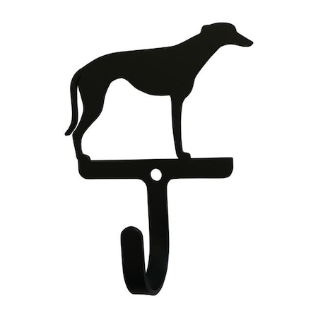 Village Wrought Iron Village Wrought Iron WH-333-S Greyhound Wall Hook; Small WH-333-S